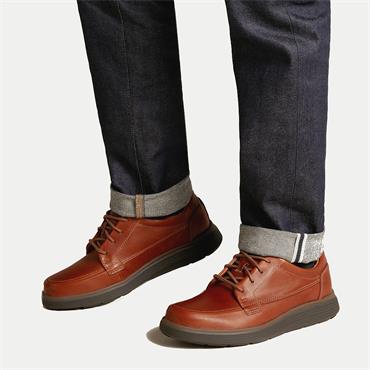 Clarks Un Abode Ease Extra Wide-Dark Tan Lea